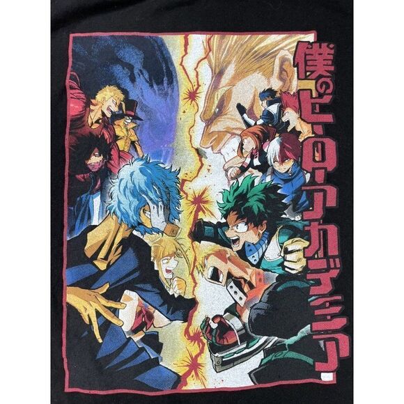 My Hero Academia T-shirt Men XL Short Sleeve Graphic Characters Anime - Picture 2 of 5